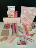 Fall Collection: Autumn in Pink Stationery Set / Pink Flower Bundle