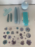Dreamy Blue Macaron Stationery Bundle / Desk Essential Set