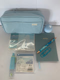 Dreamy Blue Macaron Stationery Bundle / Desk Essential Set
